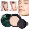 SUNISA Foundation Base Water proof Mushroom Head Air Cushion BB CC Cream Moisturizing Liquid Foundation with Sponge