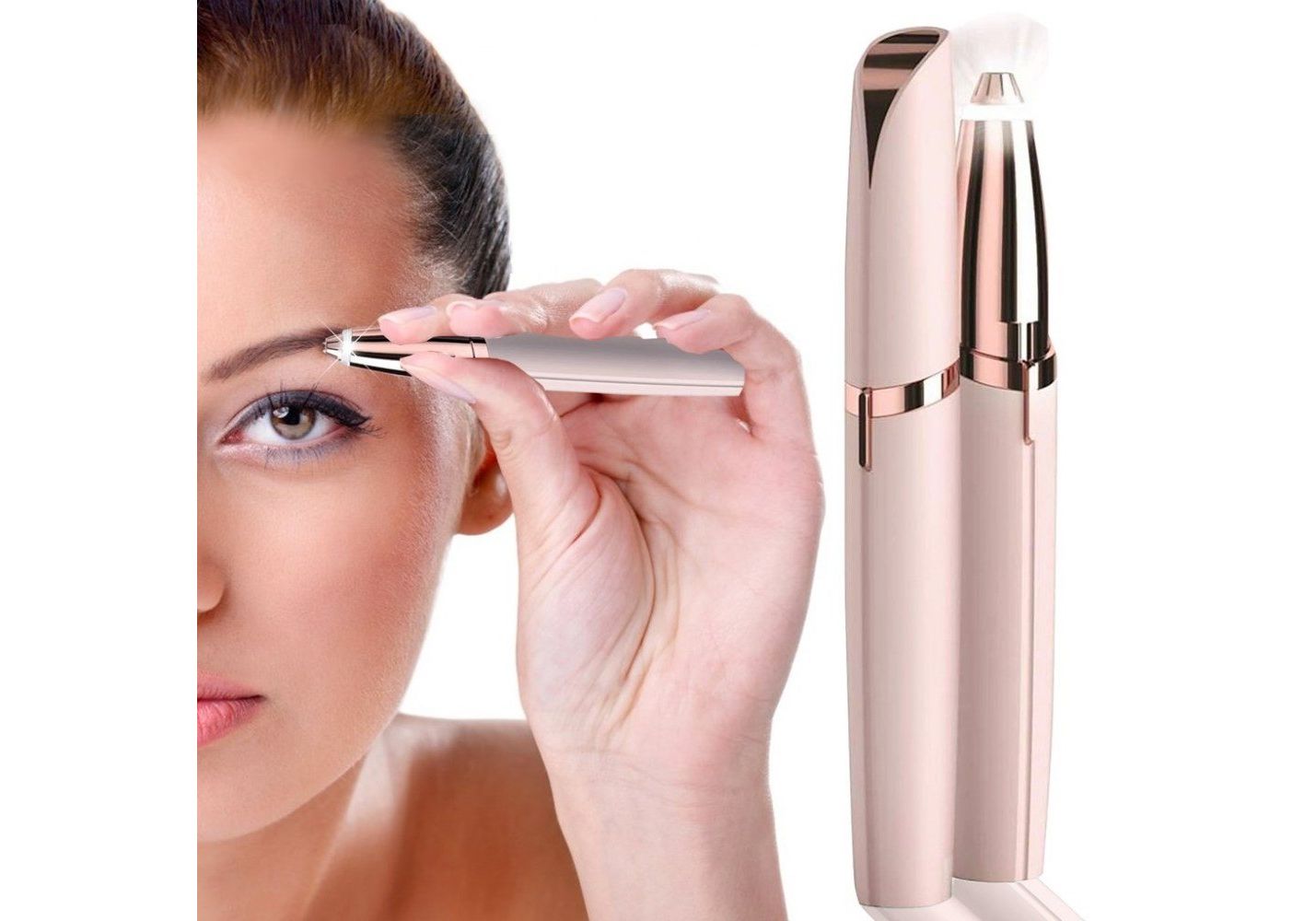 Flawless Finishing Touch Eyebrows Hair Remover (cell Operated)