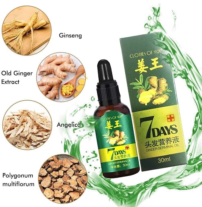 7 Day Ginger Germinal Serum Essence Oil