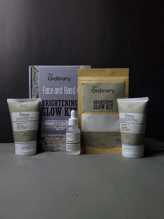 Ordinary Professional Glow Kit (Cleanser Serum Organic Mask & Scrub)