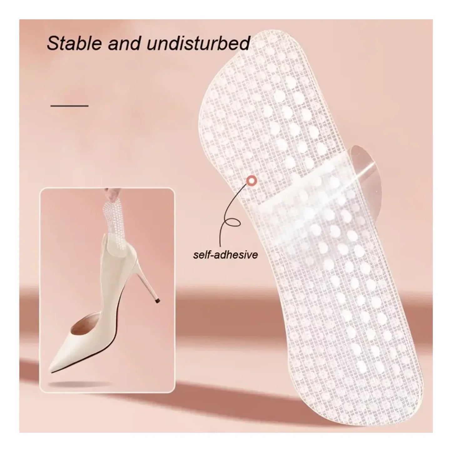 Silicone Heel Stickers Heels Grips For Women and Men