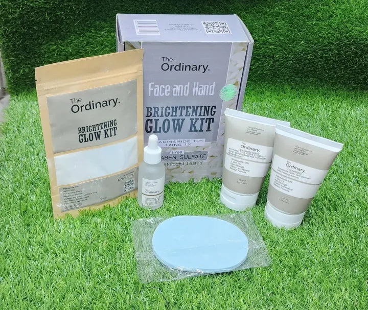 Ordinary Professional Glow Kit (Cleanser Serum Organic Mask & Scrub)