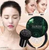 SUNISA Foundation Base Water proof Mushroom Head Air Cushion BB CC Cream Moisturizing Liquid Foundation with Sponge