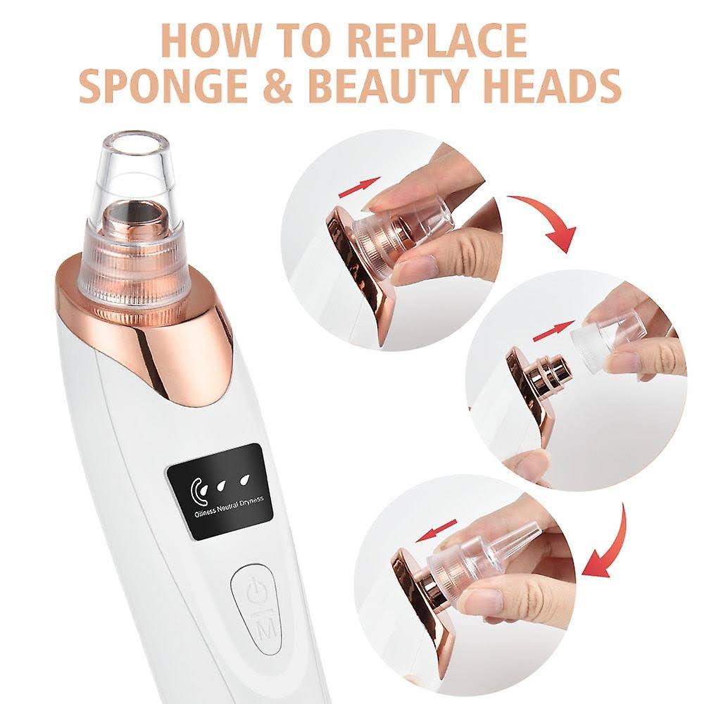 5 in 1 Multifunction Blackhead Removal Rechargeable Machine